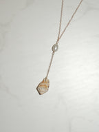 Stromb Shell Lariat Necklace