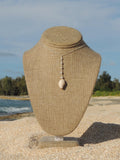 Pink Shell Lariat Necklace