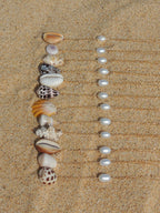 Drupe Shell Lariat Necklace