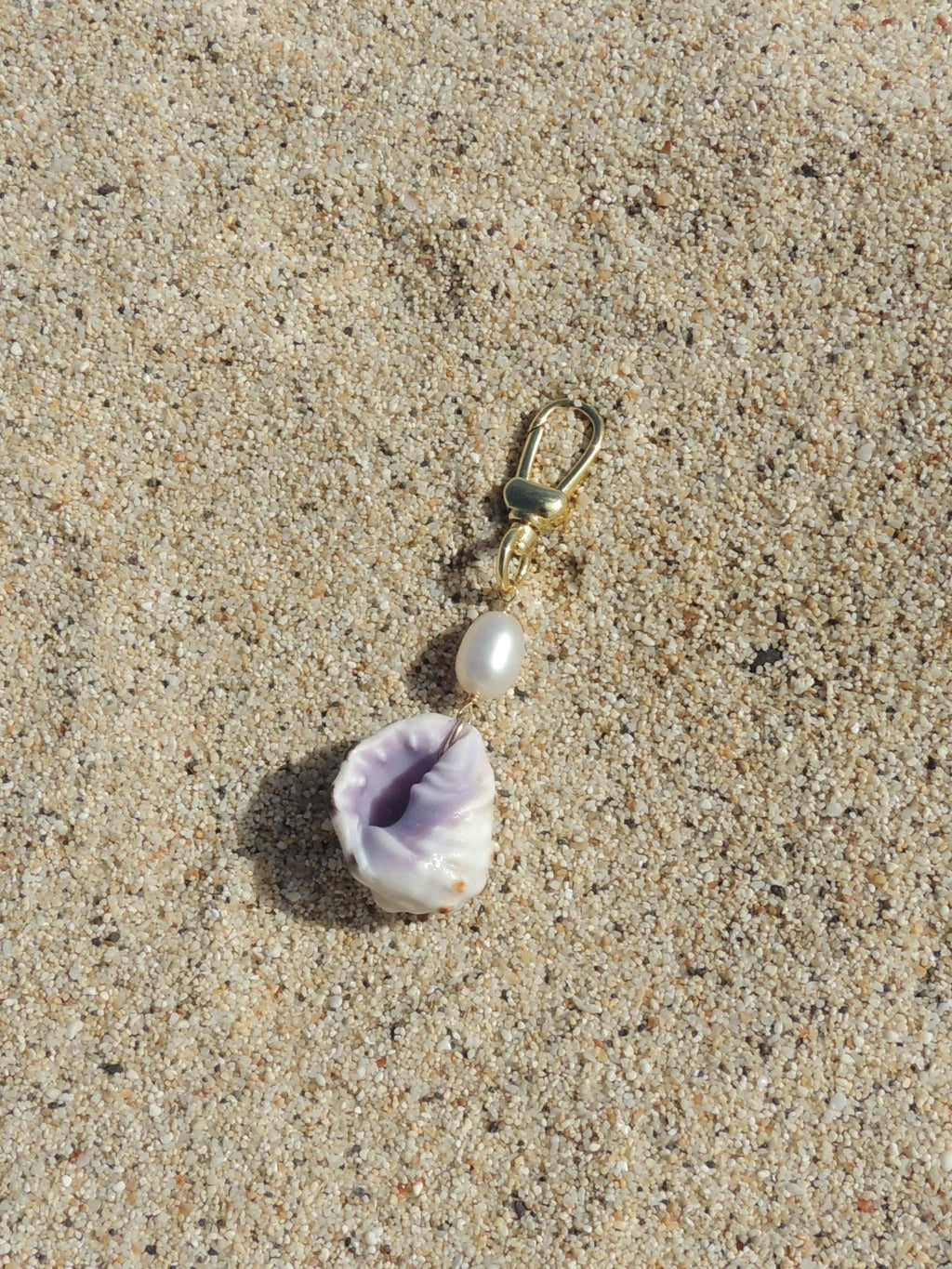 Drupe Shell Keychain