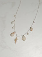 Pearl Cross / White Shell Choker