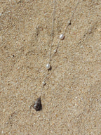 Cone Shell / One-Sided Pearl Necklace