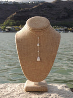 Cone Shell Lariat Necklace