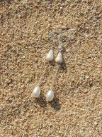 Cone Shell Chain Earrings