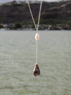 Cone Shell Lariat Necklace