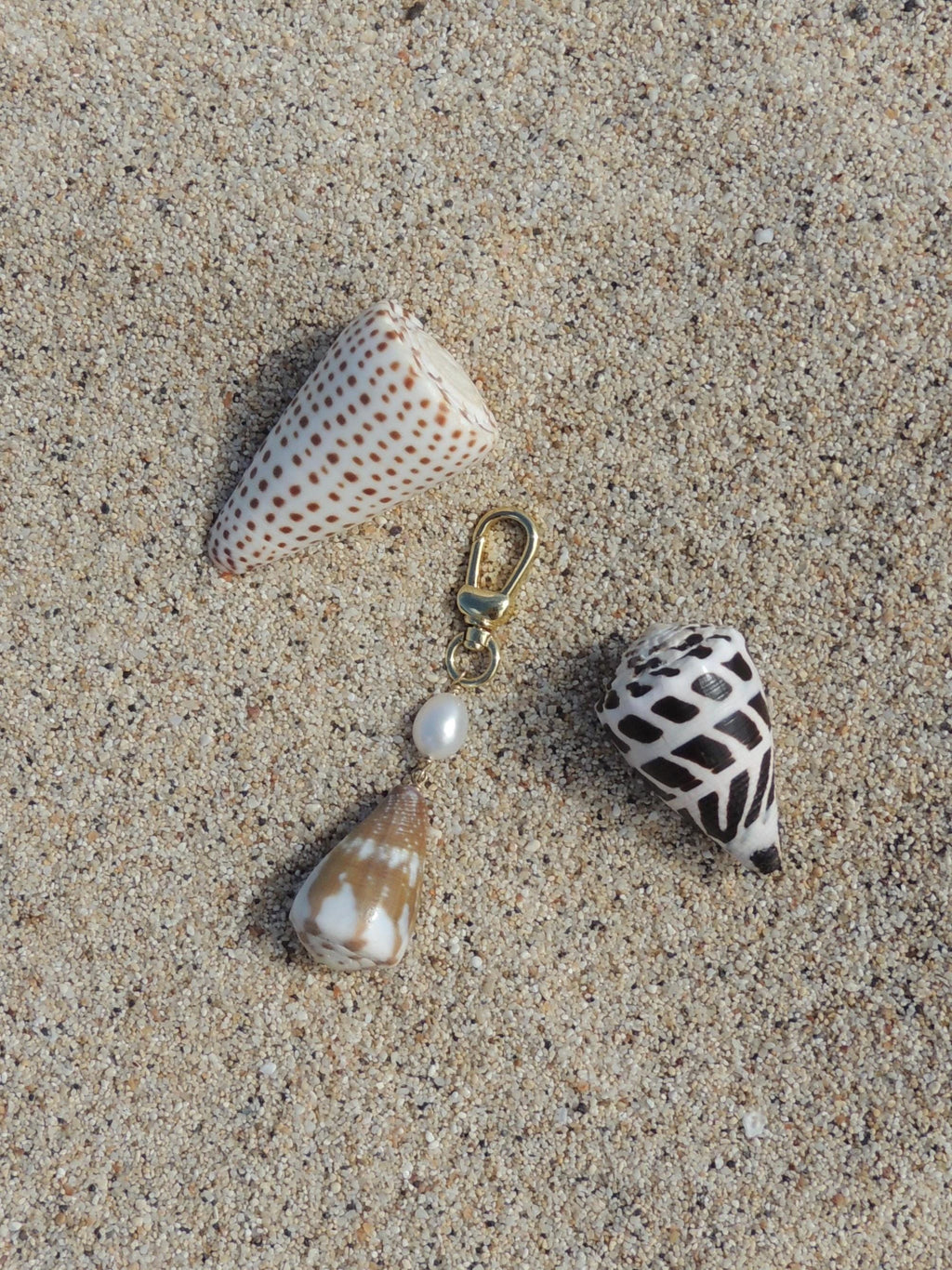 Cone Shell Keychain