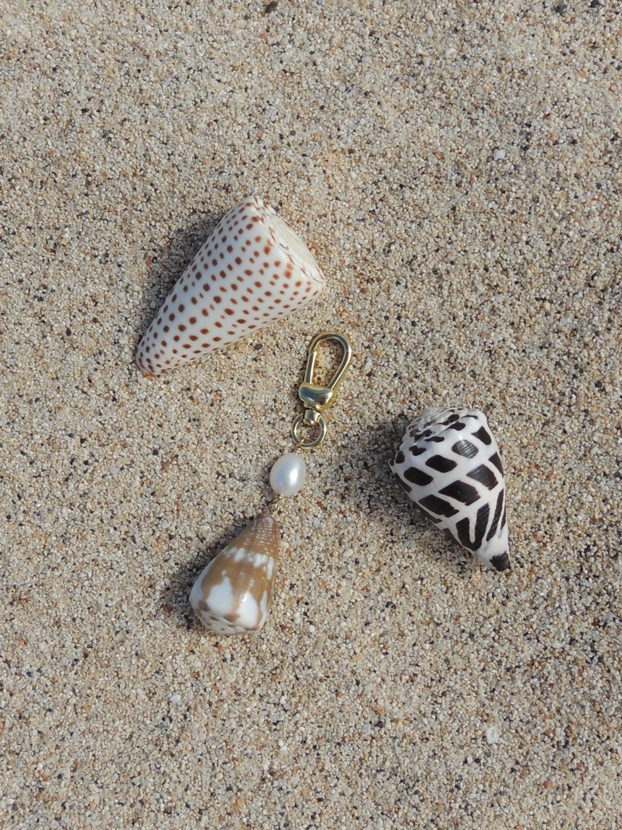 Cone Shell Keychain