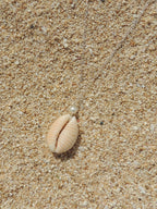 Granulated Cowrie Shell Necklace