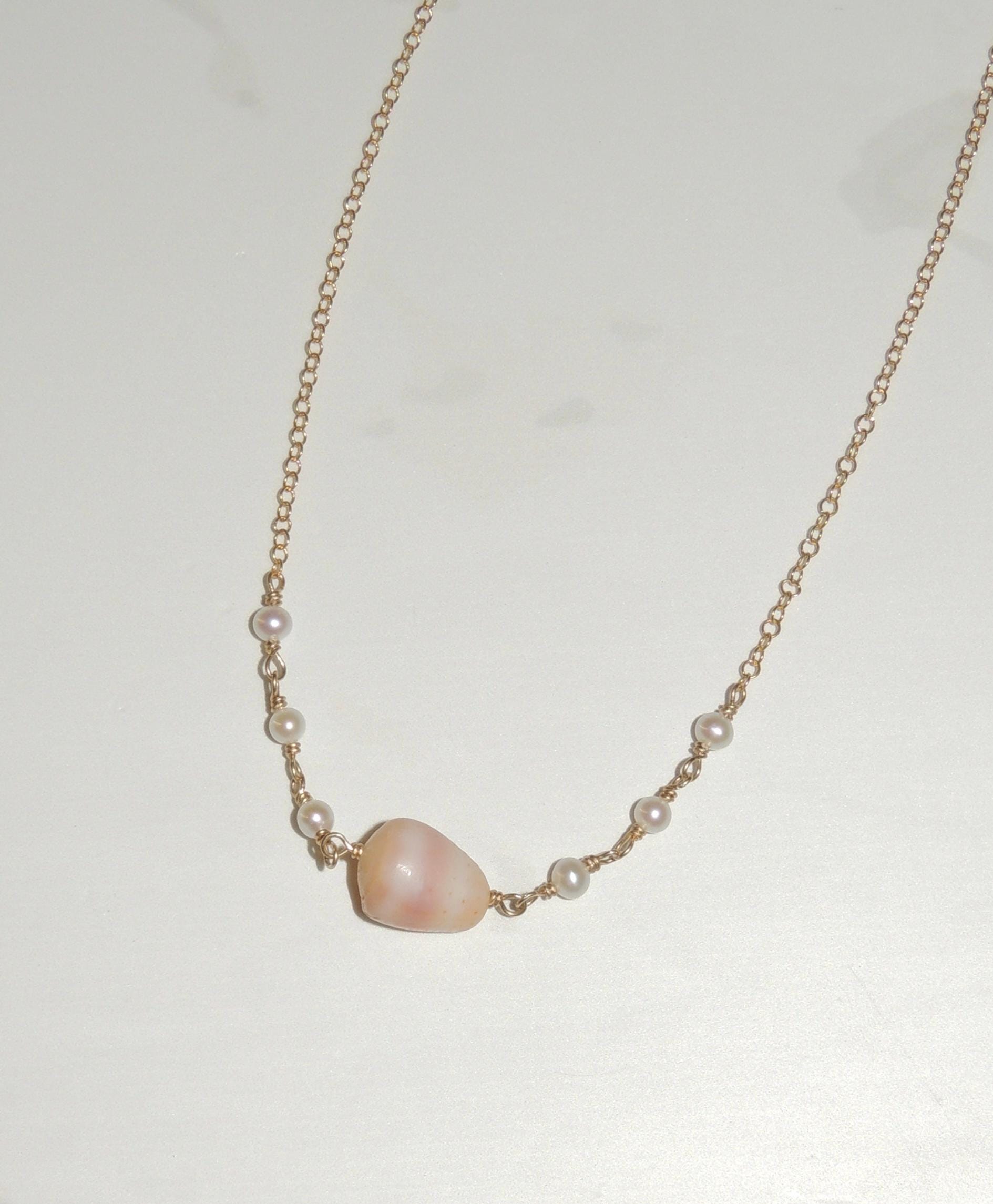 Cone Shell Choker Necklace