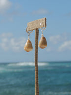 Olive Green Cone Shell Huggies