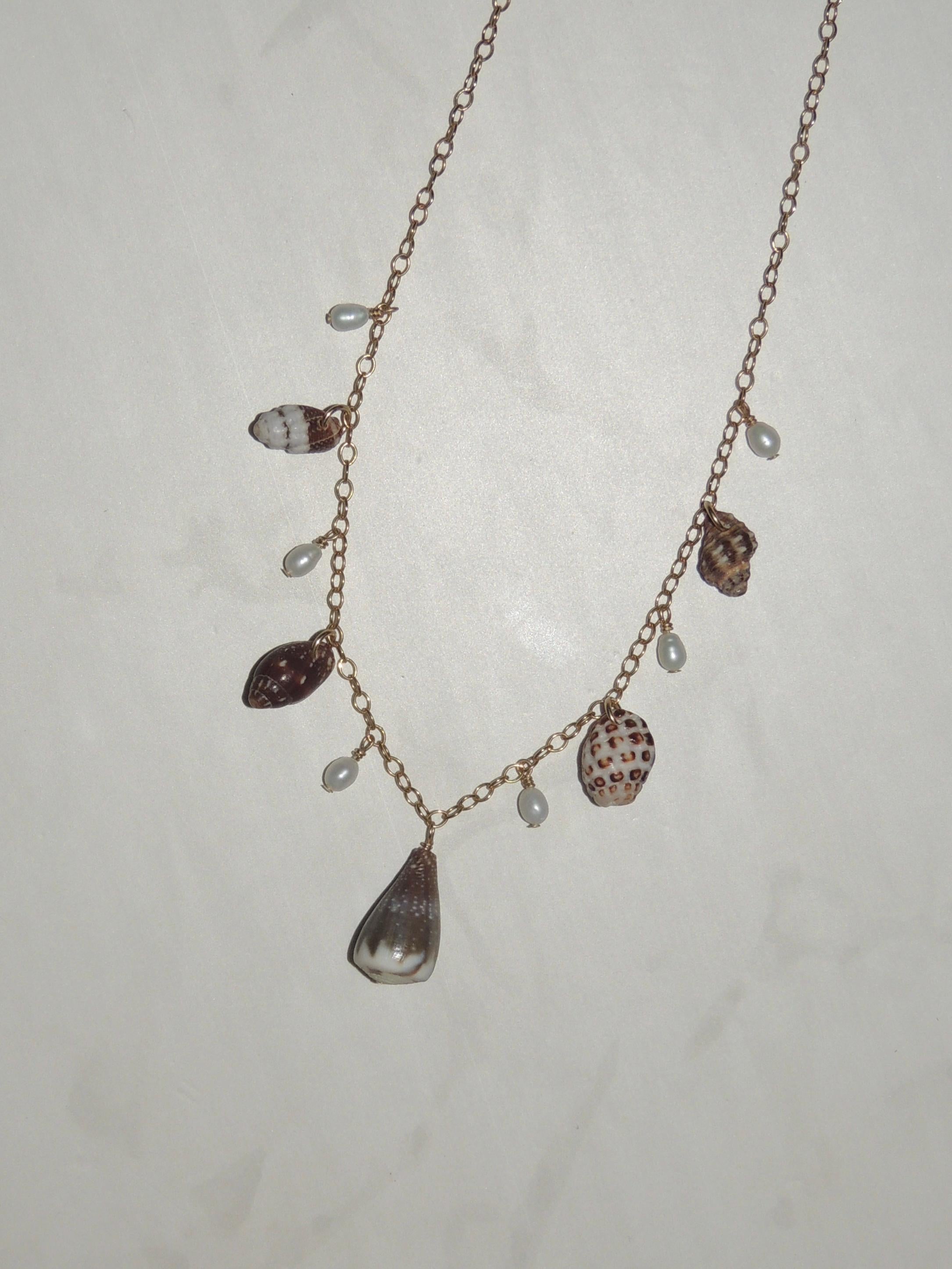 Shell Charm Necklace