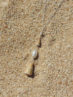 Cone Shell Lariat Necklace