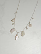 Pearl Cross / White Shell Choker