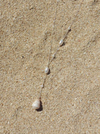 Cone Shell / One-Sided Pearl Necklace