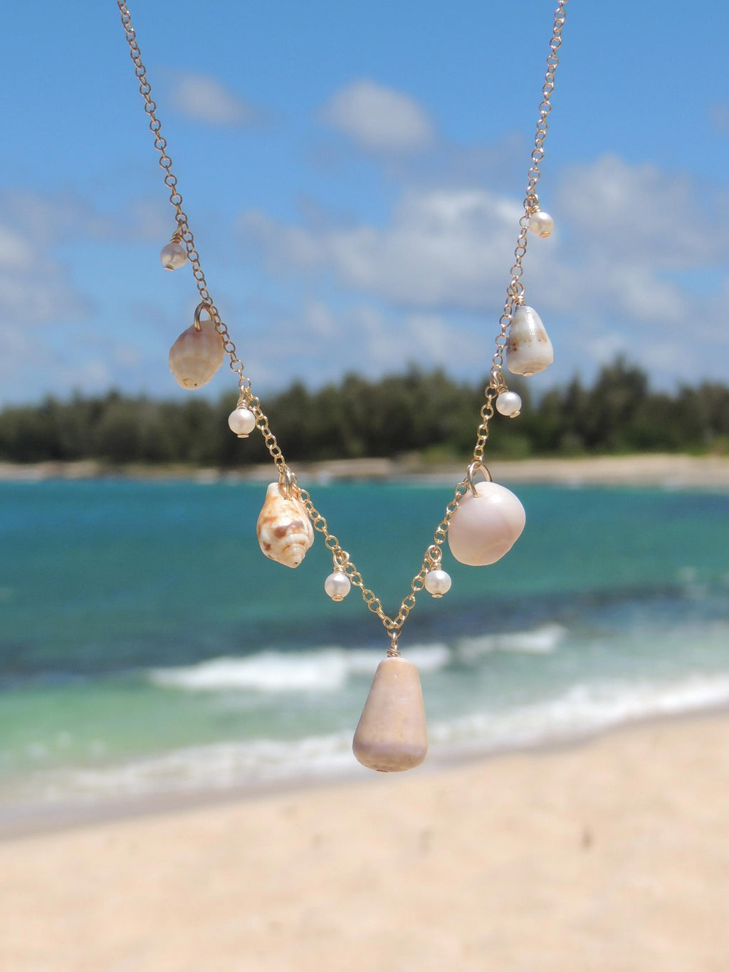 Shell Charm Necklace