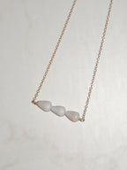Cone Shell Bar Necklace