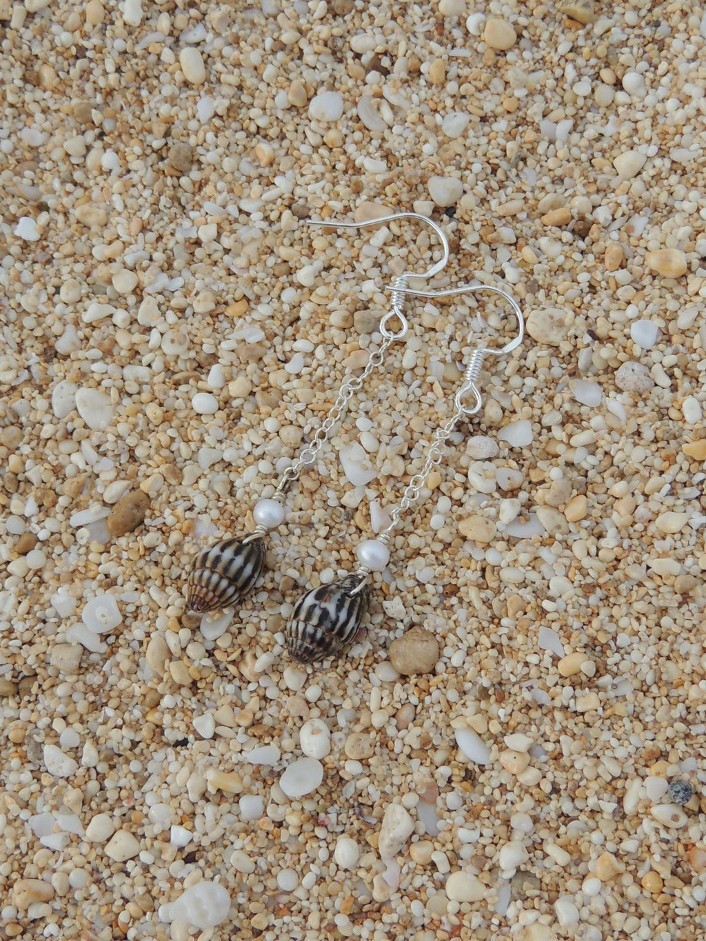 Shell Chain Earrings