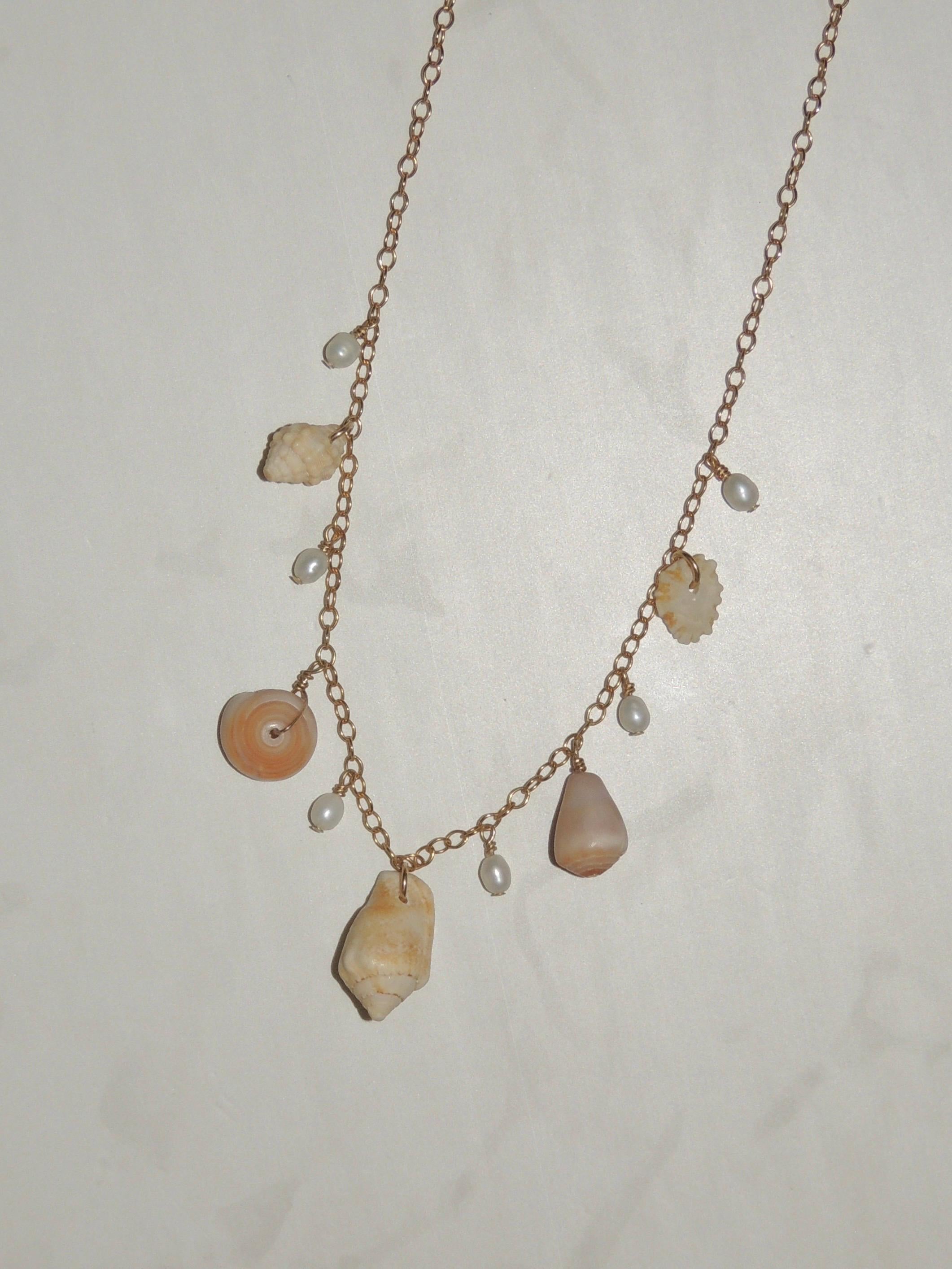 Shell Charm Necklace