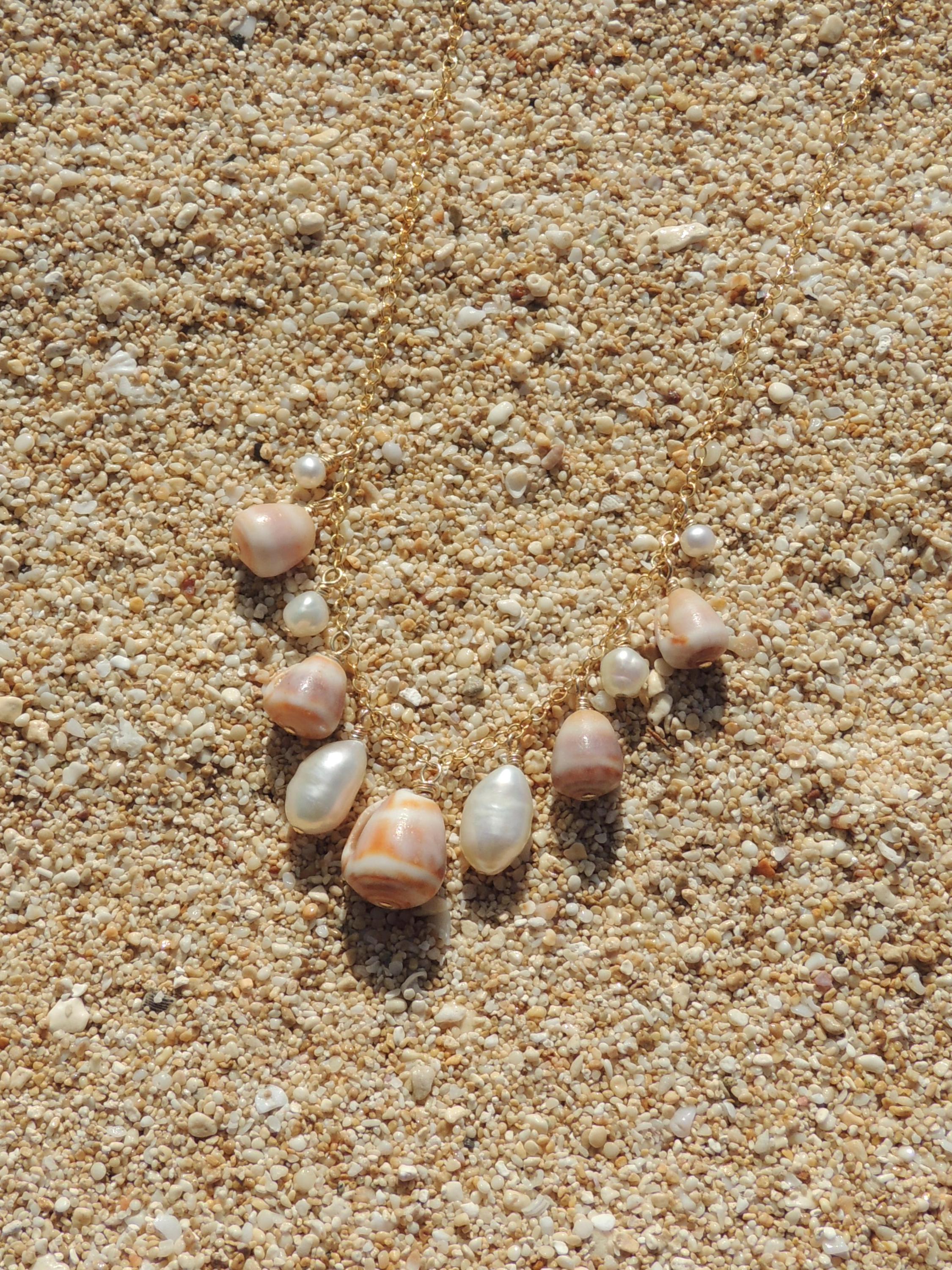 Cone Shell Choker Necklace