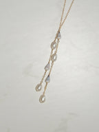 Cone Shell Lariat Necklace