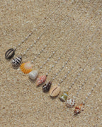 Drupe Shell Lariat Necklace