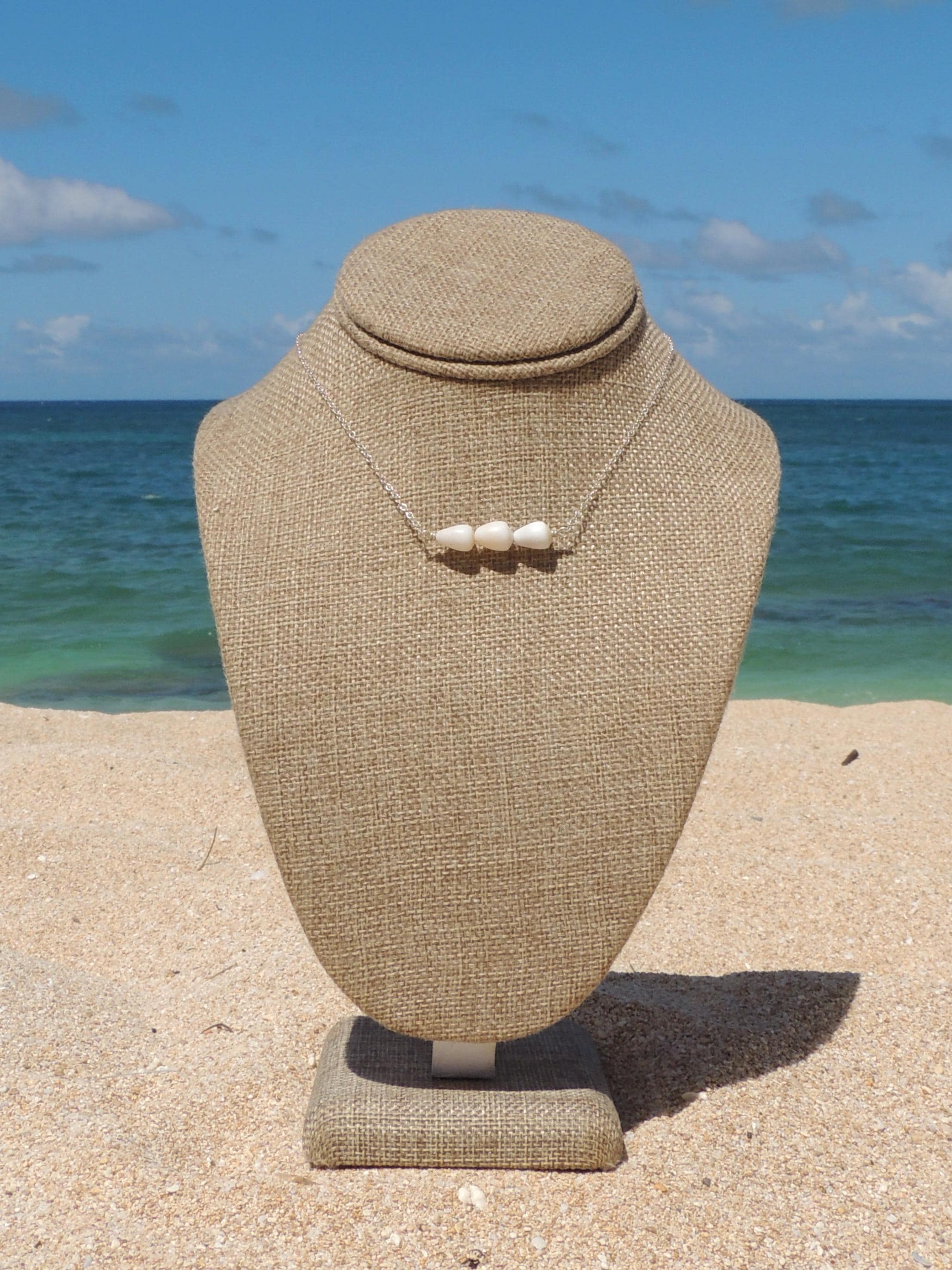Cone Shell Bar Necklace