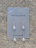 Cone Shell Chain Earrings