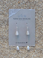 Cone Shell Chain Earrings
