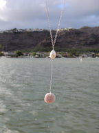 Puka Shell Lariat Necklace