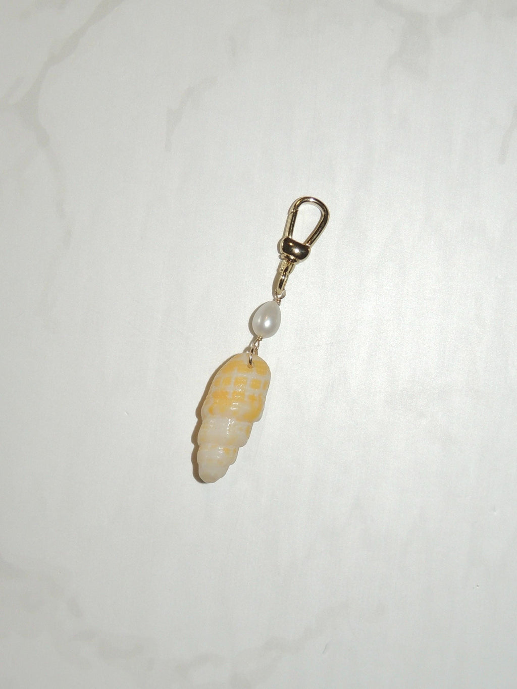 Miter Shell Keychain