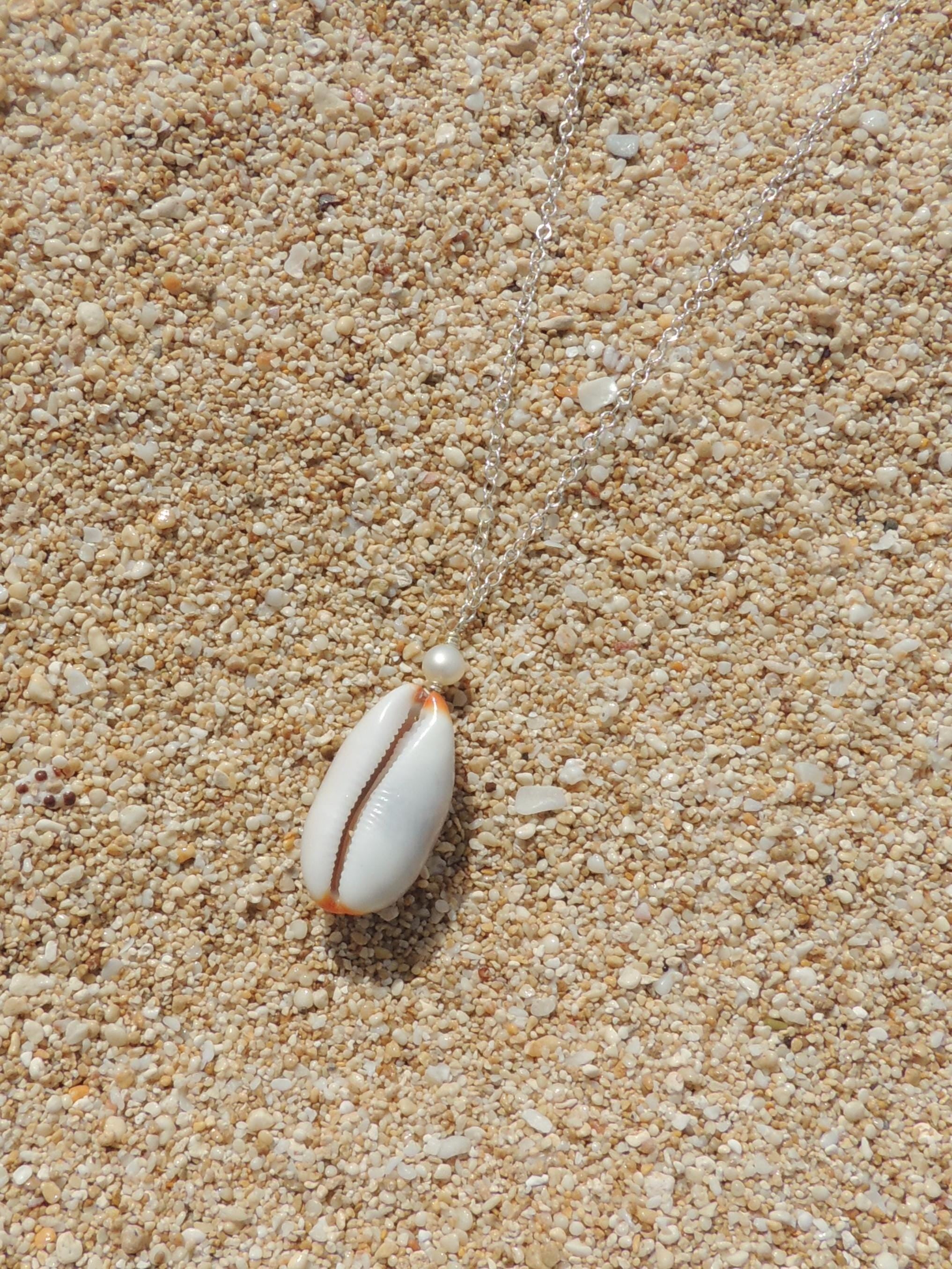 Isabella Cowrie Shell Necklace
