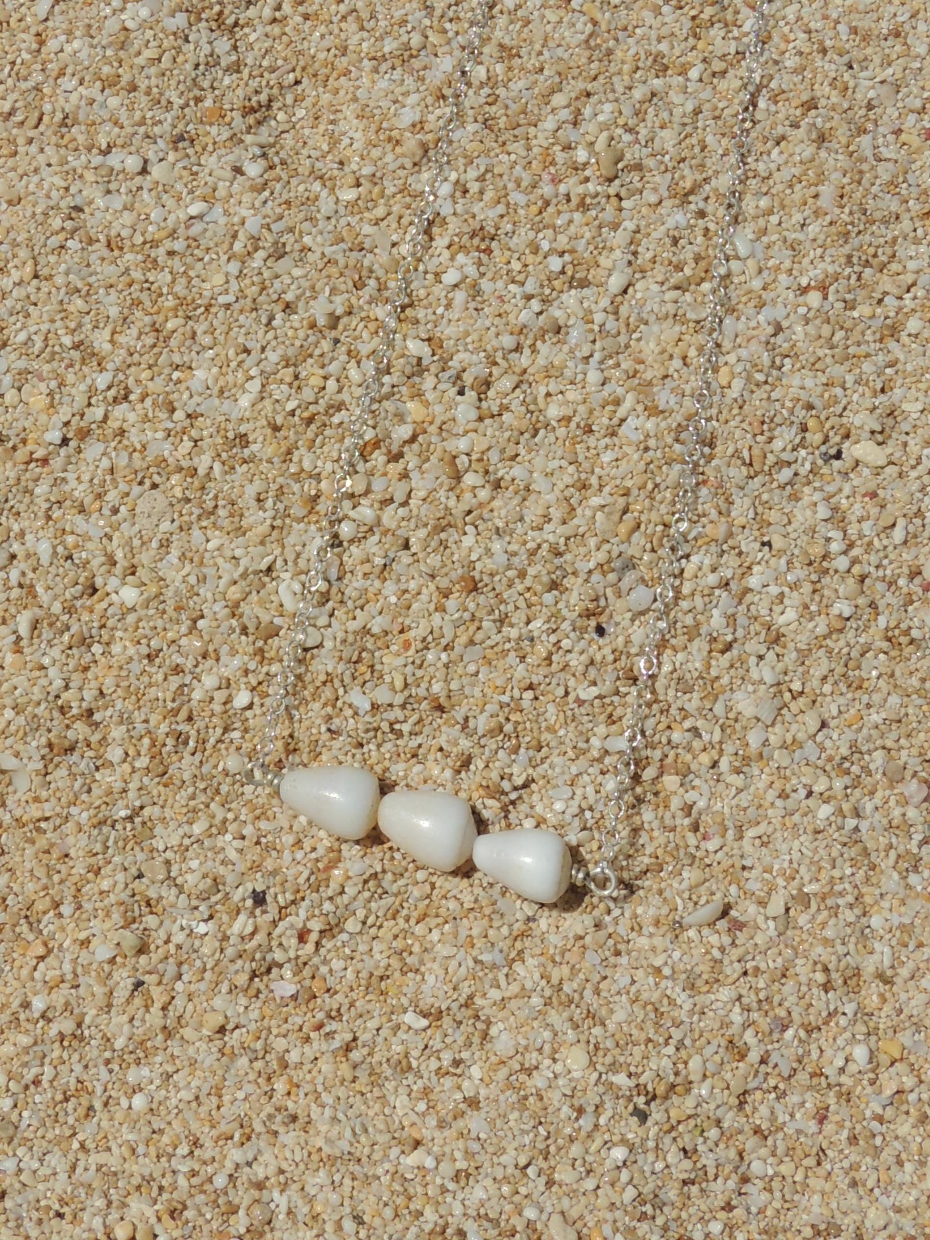 Cone Shell Bar Necklace