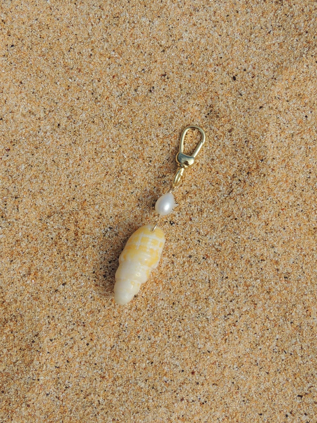 Miter Shell Keychain