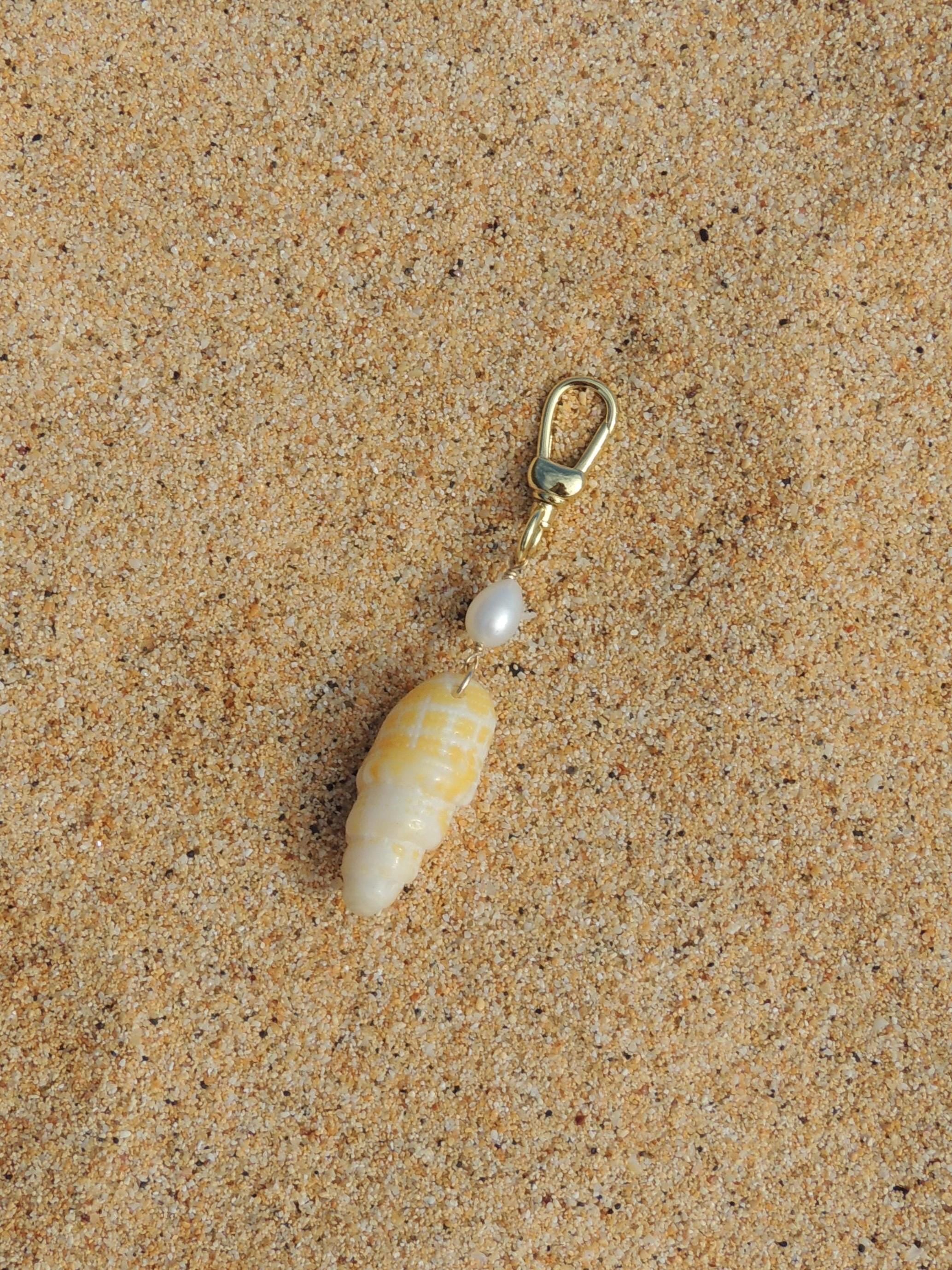 Miter Shell Keychain