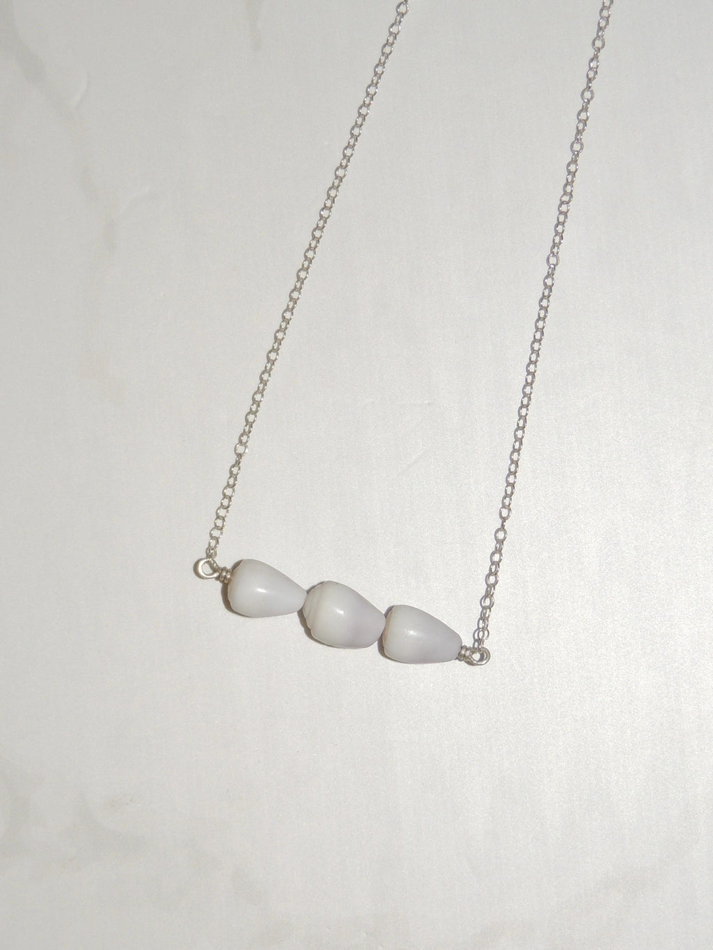 Cone Shell Bar Necklace