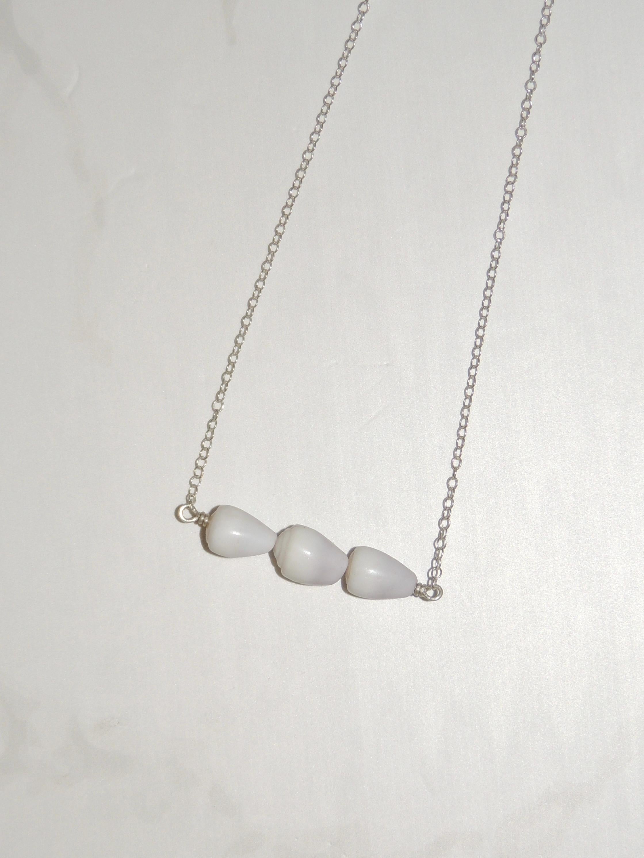 Cone Shell Bar Necklace