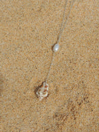 Stromb Shell Lariat Necklace