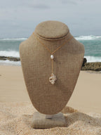 Triton Shell Lariat Necklace