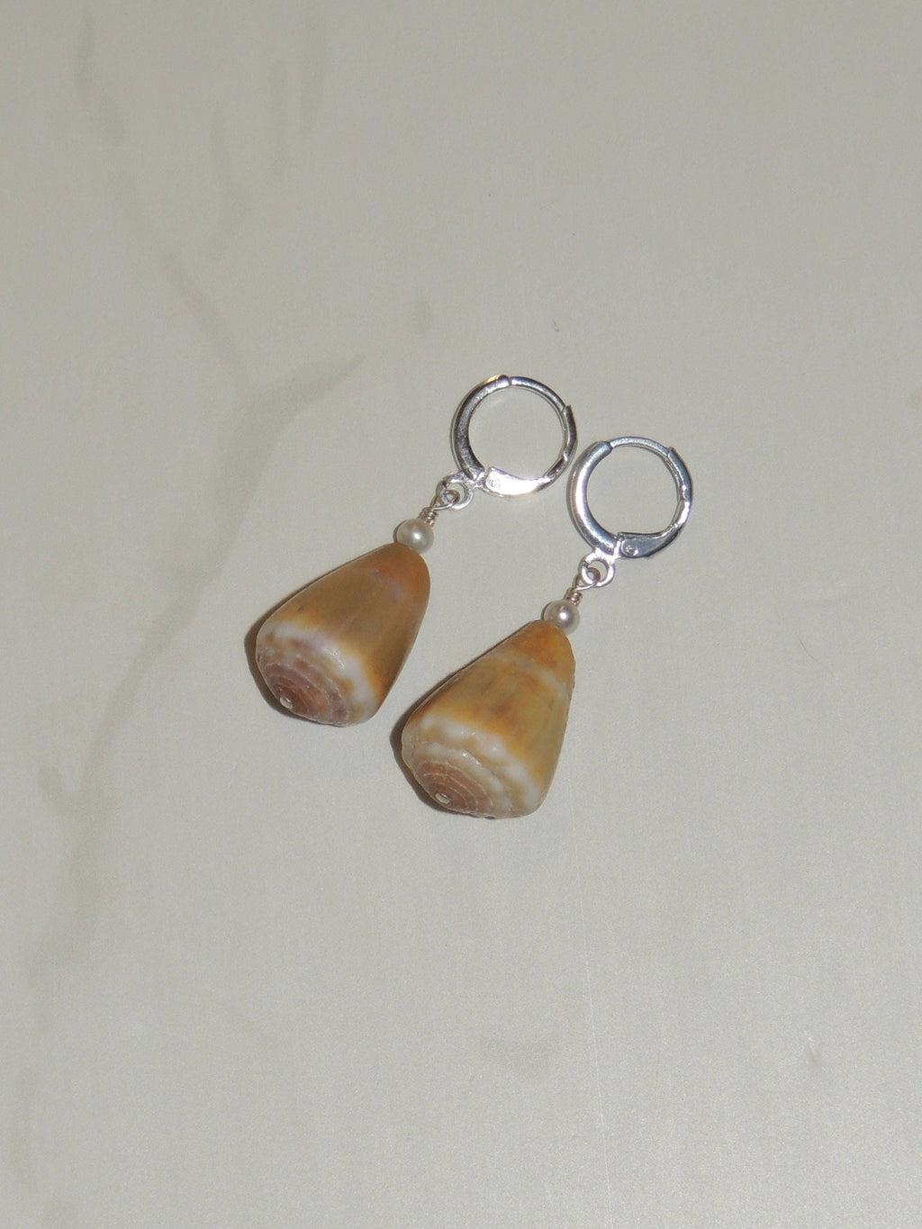 Olive Green Cone Shell Huggies