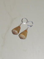 Olive Green Cone Shell Huggies