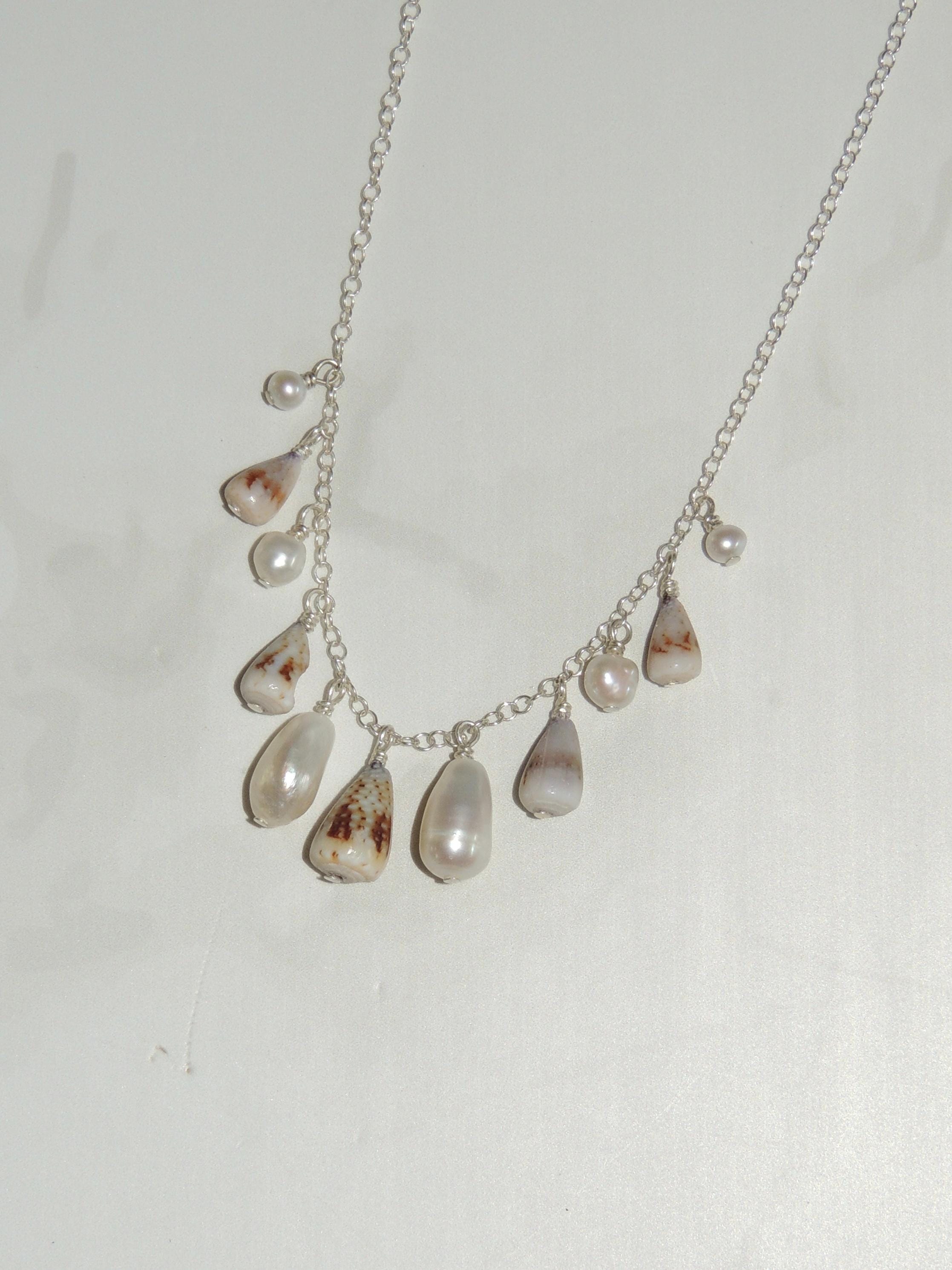 Cone Shell Choker Necklace