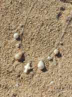 Pearl Cross / White Shell Choker