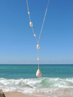 Cone Shell / One-Sided Pearl Necklace