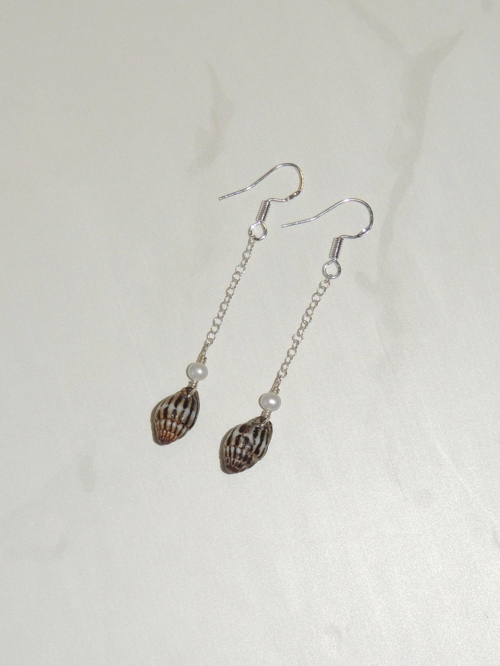 Shell Chain Earrings