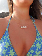 Cone Shell Bar Necklace