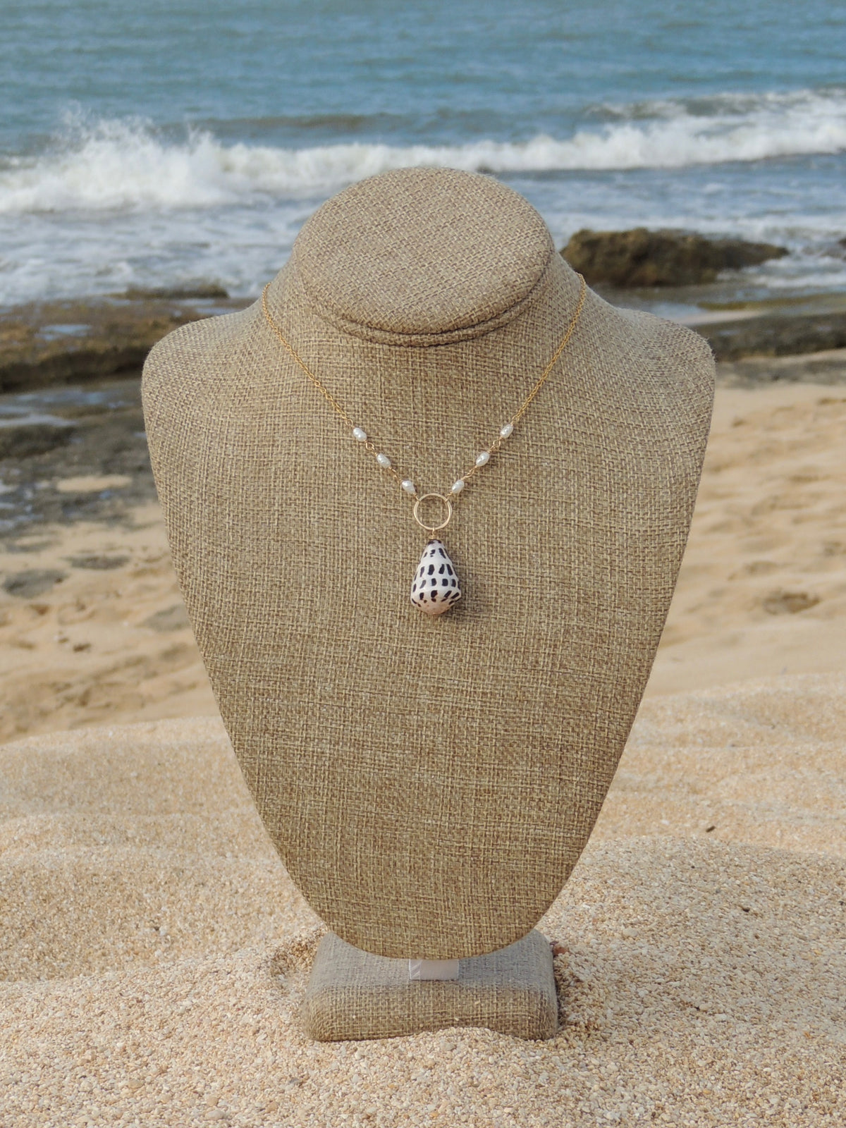 Hebrew Cone Shell Necklace