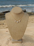 Abbreviated Cone Shell Charm Necklace