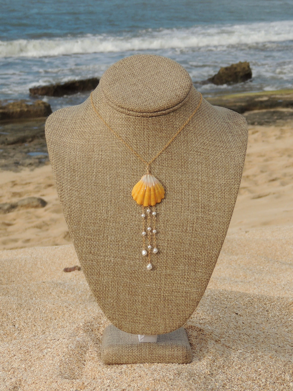 Sunrise Shell Necklace