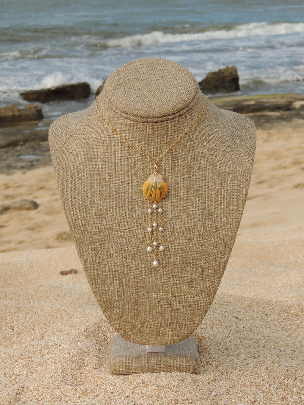 Sunrise Shell Necklace