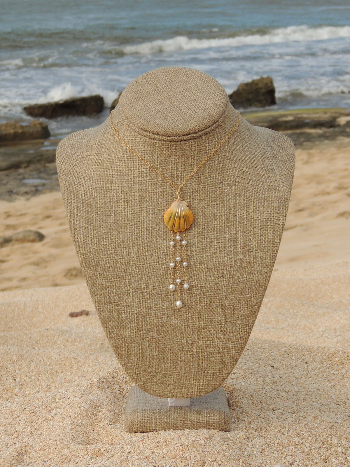 Sunrise Shell Necklace
